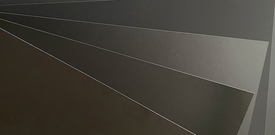 Plastificazione lucida, opaca, soft-touch e gommata
